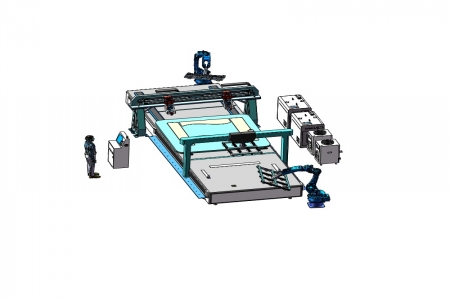 ABB機(jī)器人裝配鐳爍光電焊縫跟蹤傳感器
